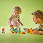 Tren cu animale, 10412, 19  piese - imagine 5