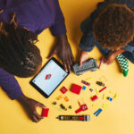 Camion de pompieri cu scara, 60463, 82  piese - imagine 6