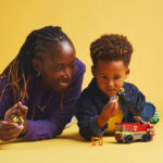 Camion de pompieri cu scara, 60463, 82  piese - imagine 7