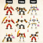 Robotul de foc al lui Kai, 71808, 322  piese - imagine 9