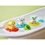 Tren cu Animale Plutitor, 10965, 14  piese - imagine 6