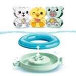 Tren cu Animale Plutitor, 10965, 14  piese - imagine 8