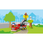 Camion de pompieri, 10969, 21  piese - imagine 10